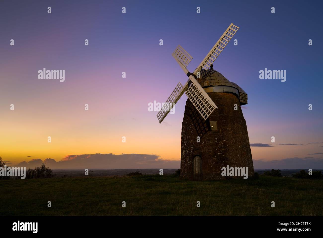 Tysoe Windmill near Upper Tysoe in Warwickshire, UK Stock Photo