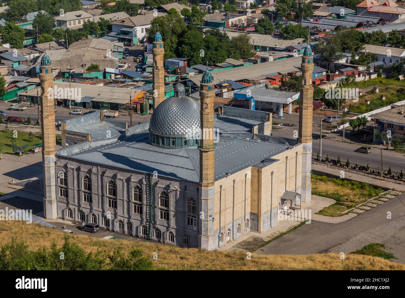 Aerial View Of Sulaiman Too Mosque In Osh Kyrgyzstan Stock Photo Alamy aerial-view-of-sulaiman-too-mosque-in-osh-kyrgyzstan-stock-photo-alamy