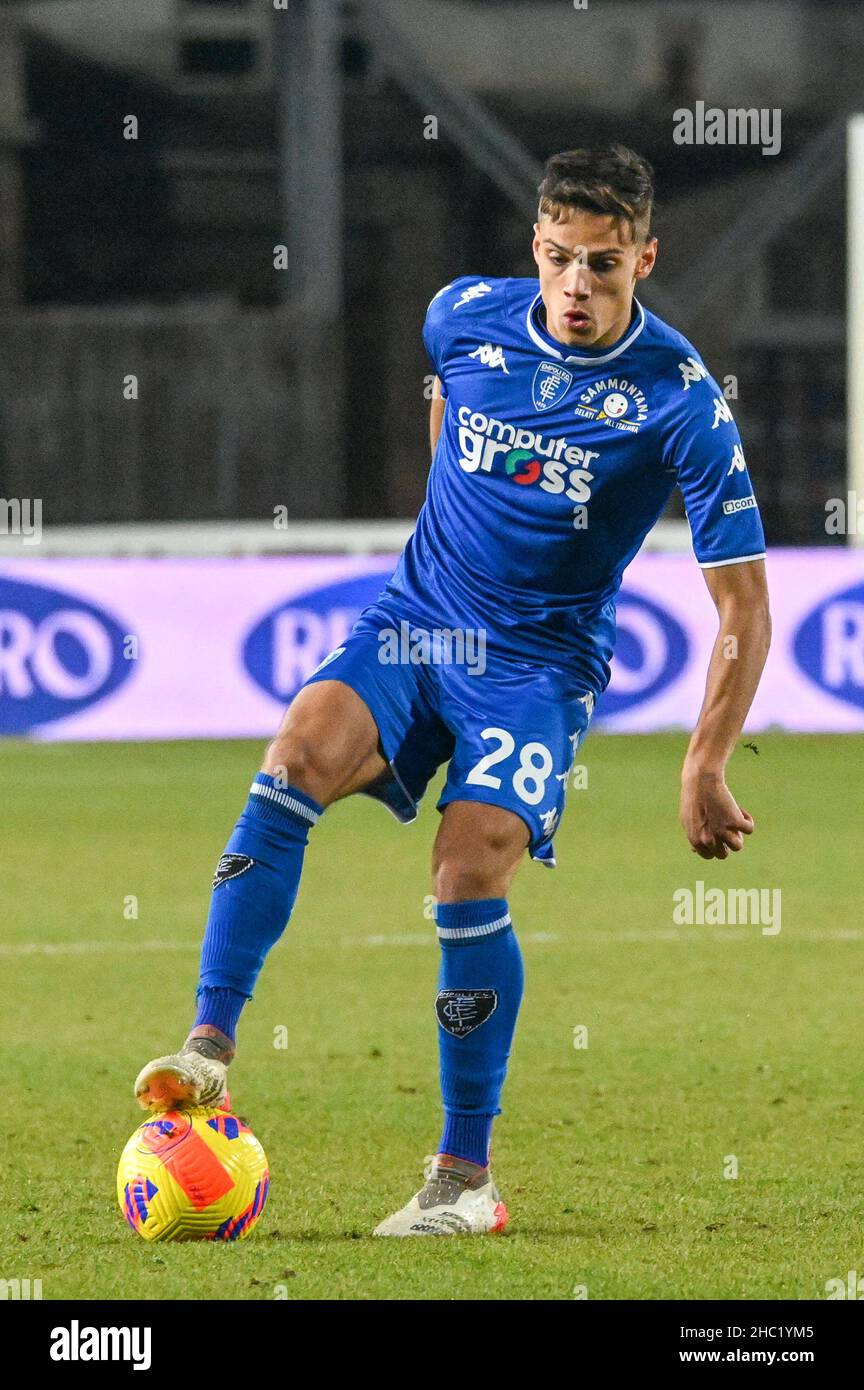 Carlo Castellani stadium, Empoli, Italy, November 27, 2021, Andrea La  Mantia (Empoli) during Empoli FC vs ACF Fiorentina - italian soccer Serie A  match Stock Photo - Alamy