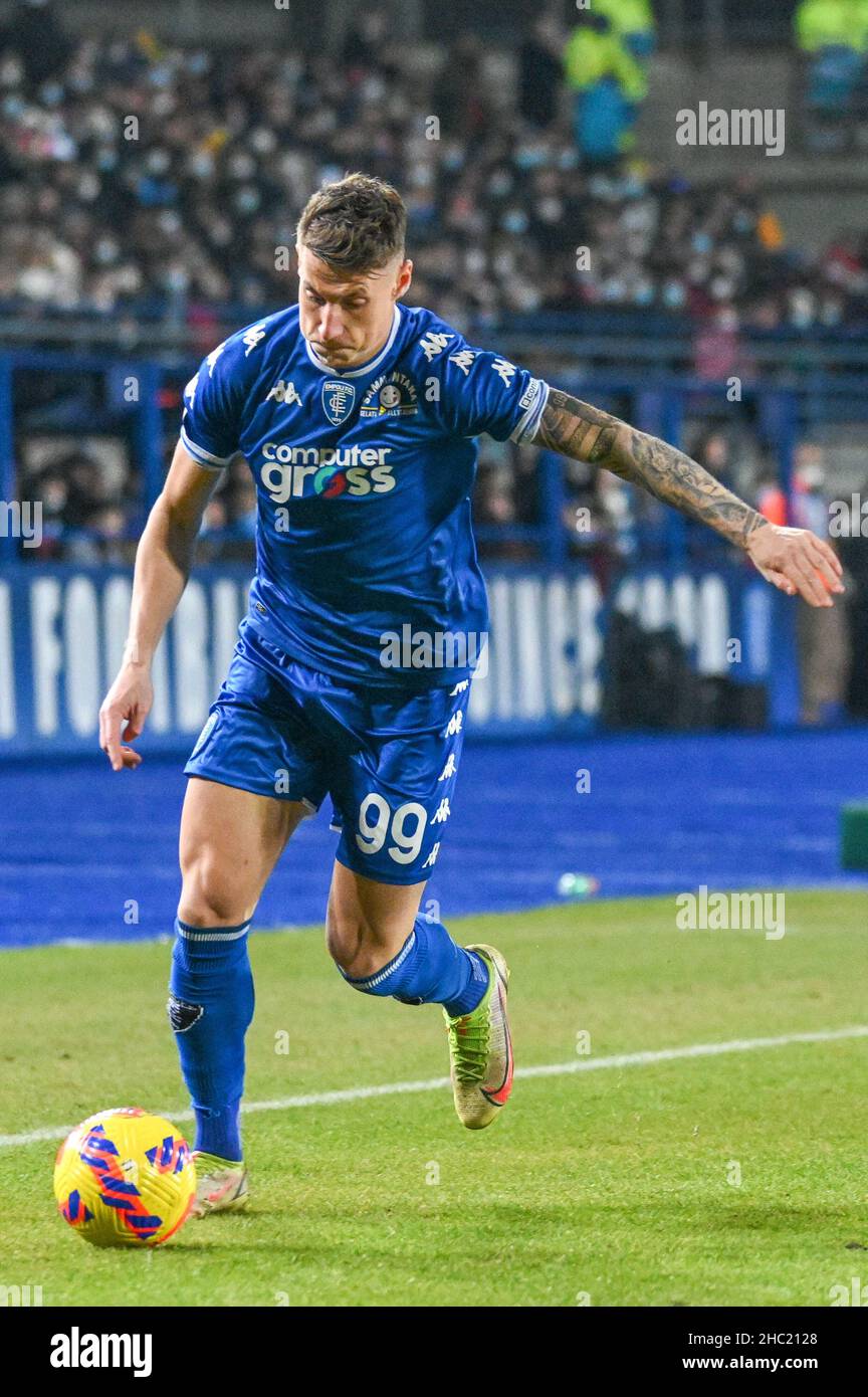 Carlo Castellani stadium, Empoli, Italy, November 27, 2021, Andrea La  Mantia (Empoli) during Empoli FC vs ACF Fiorentina - italian soccer Serie A  match Stock Photo - Alamy