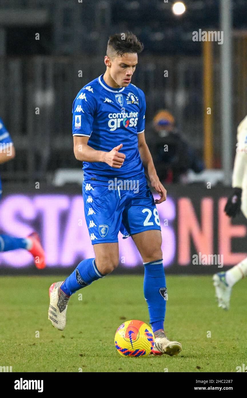 Carlo Castellani stadium, Empoli, Italy, November 27, 2021, Andrea La  Mantia (Empoli) during Empoli FC vs ACF Fiorentina - italian soccer Serie A  match Stock Photo - Alamy