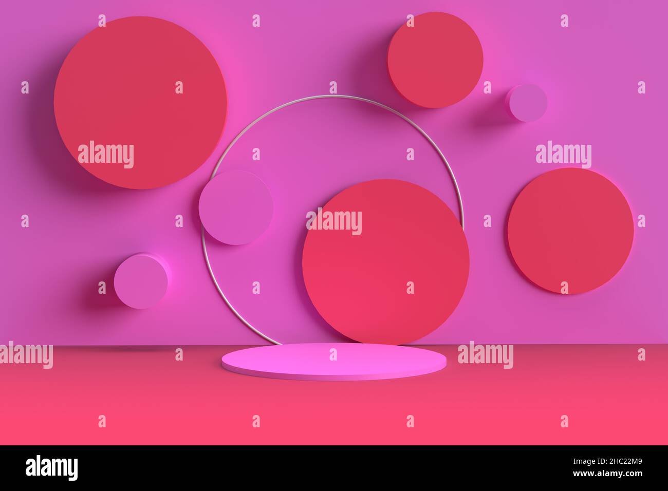 The colorful 3D rendering background Stock Photo - Alamy