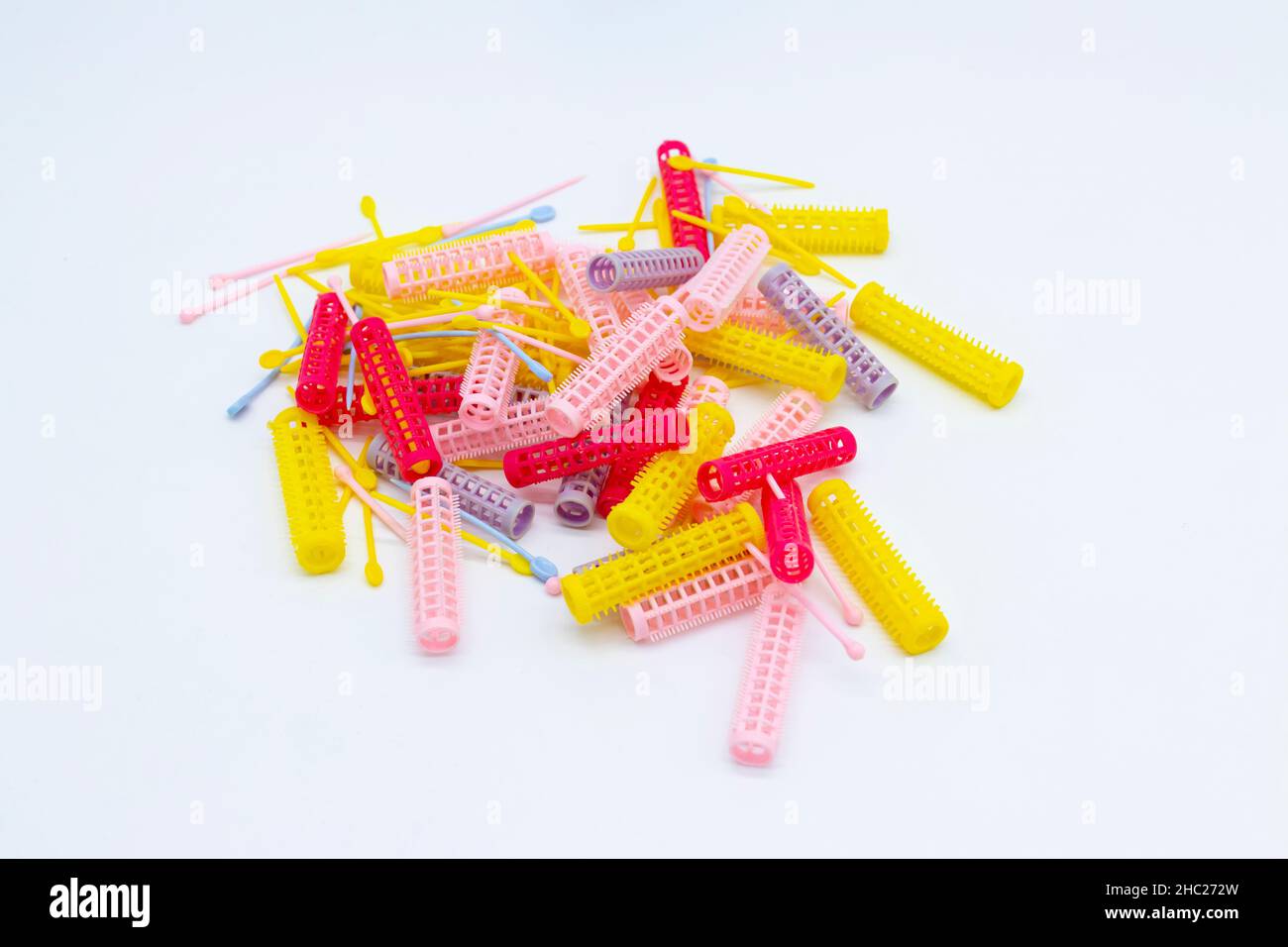 Old fashioned 2025 rubber curlers