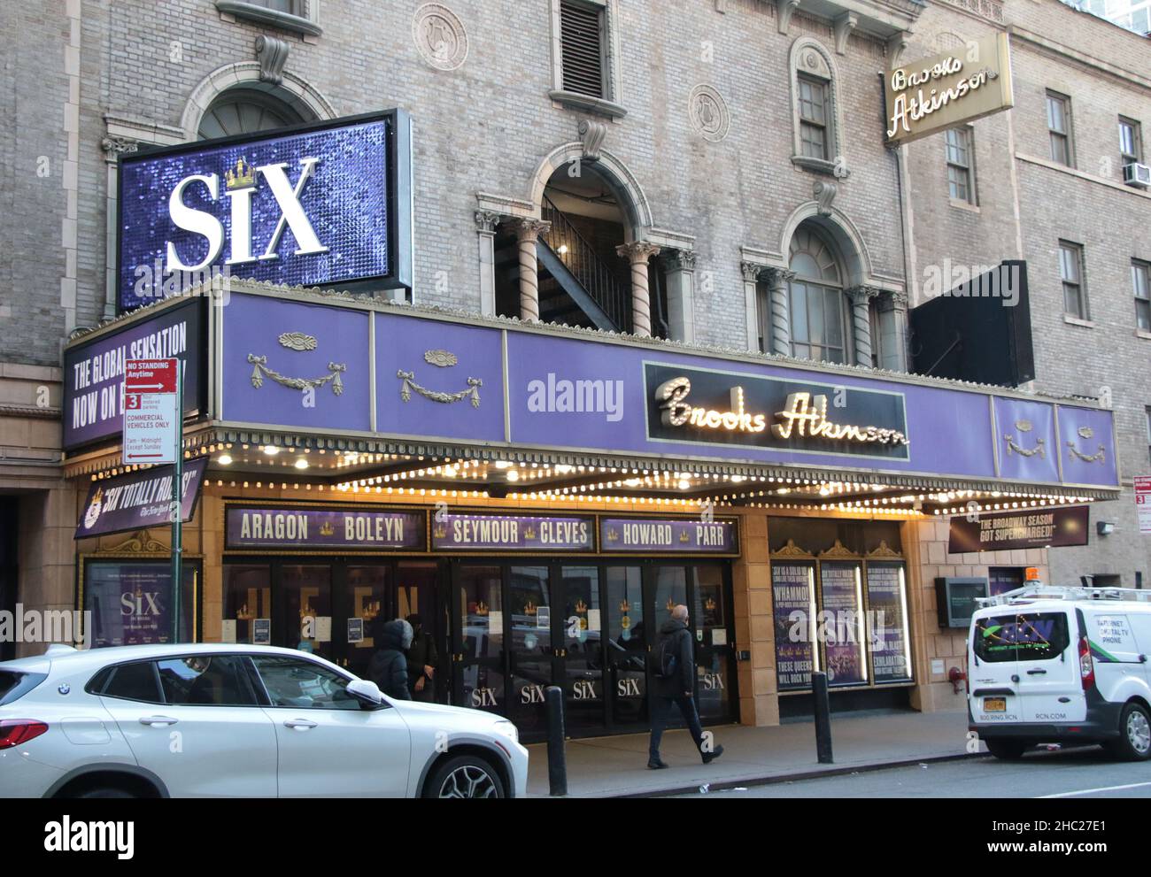 December 22, 2021.Six on Broadway show shut down due to Covid-19 in New ...