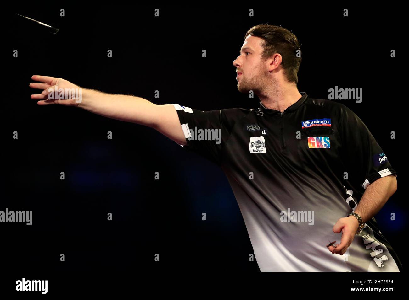 Callum Ryds 23rd December 2021; Alexandra Palace, London, England: The William Hill ...