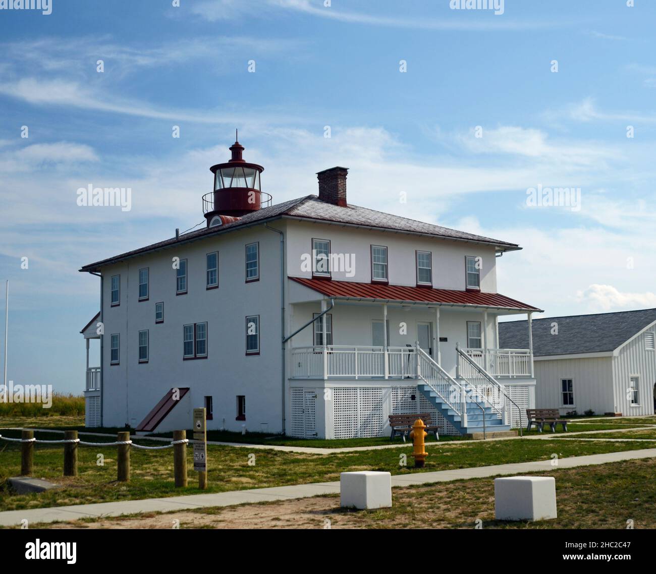 Point Lookout Lighthouse Stock Photo Alamy