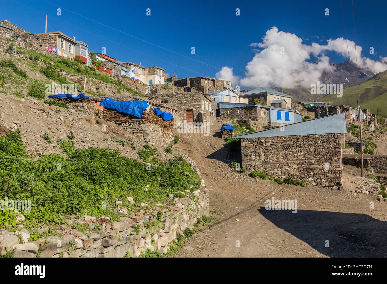 Khinalug village hi-res stock photography and images - Alamy