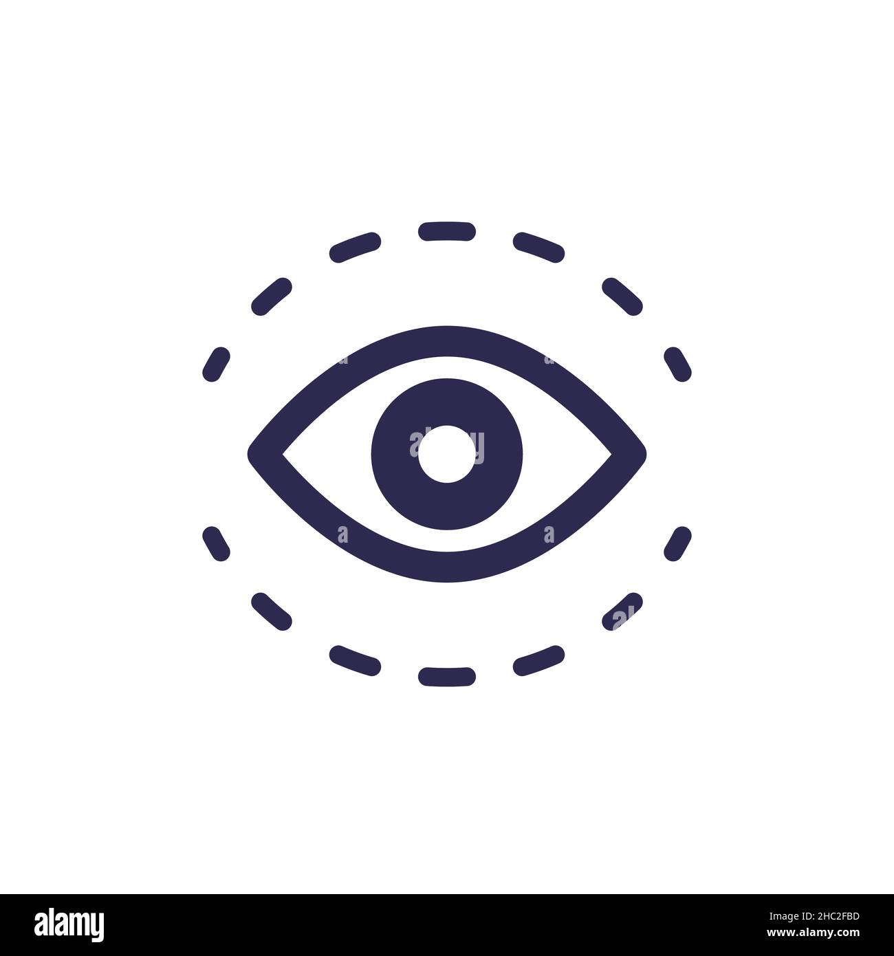 blepharoplasty, plastic surgery icon, vector Stock Vector Image & Art ...