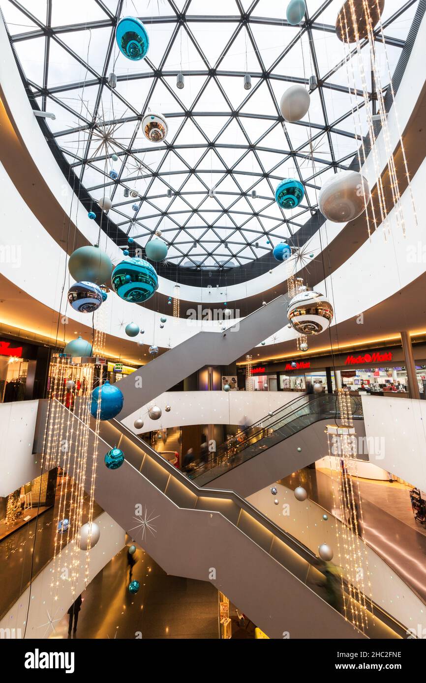 Zurich, Switzerland November 20. 2020 interior of the Sihlcity