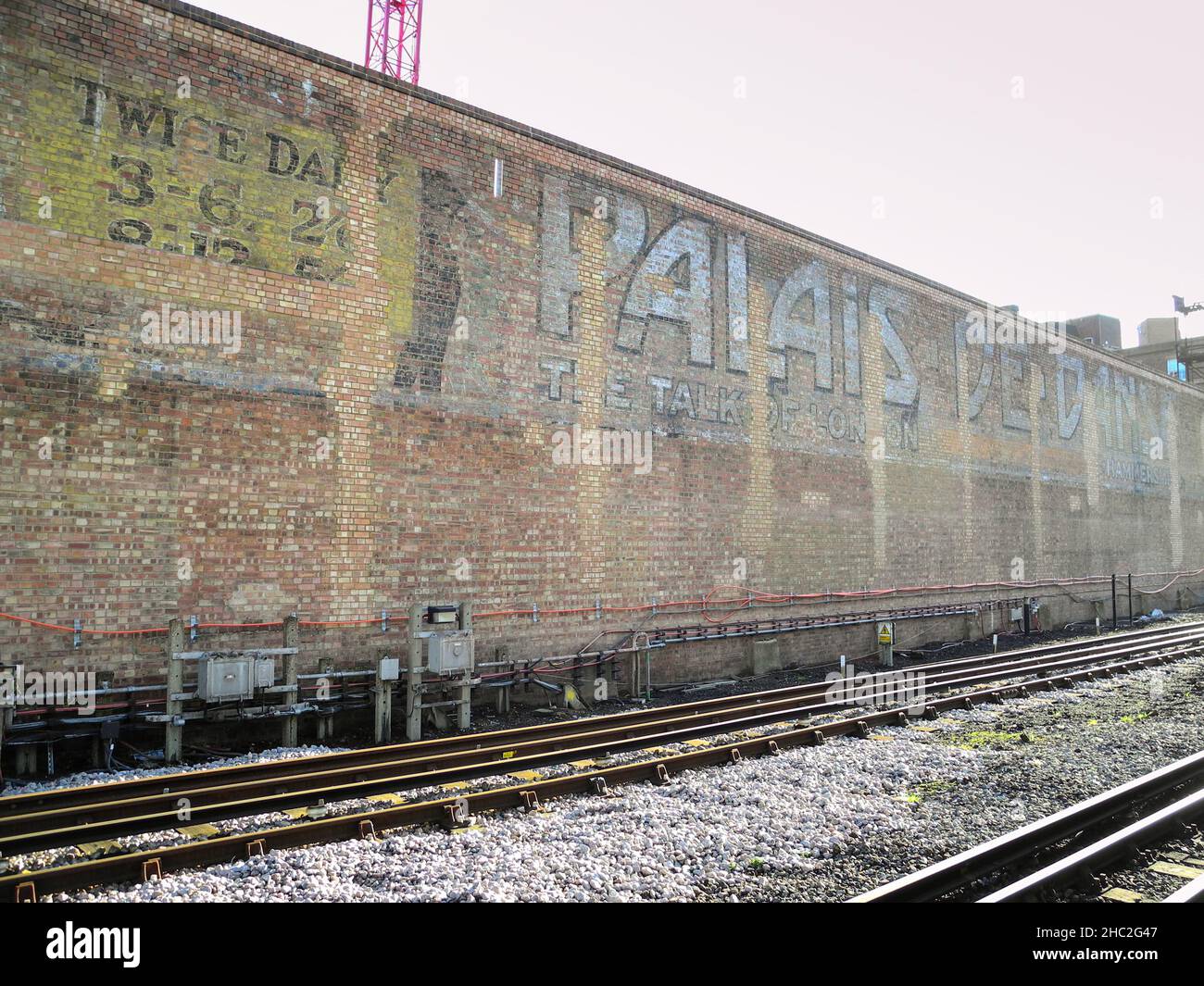 The remains of the Hammersmith Palais, Shepherd's Bush Road, London, W6, England, U.K Stock