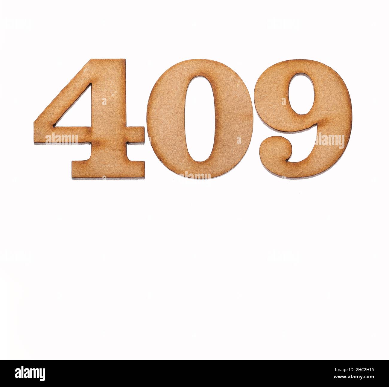 Number 409 Cut Out Stock Images & Pictures Alamy