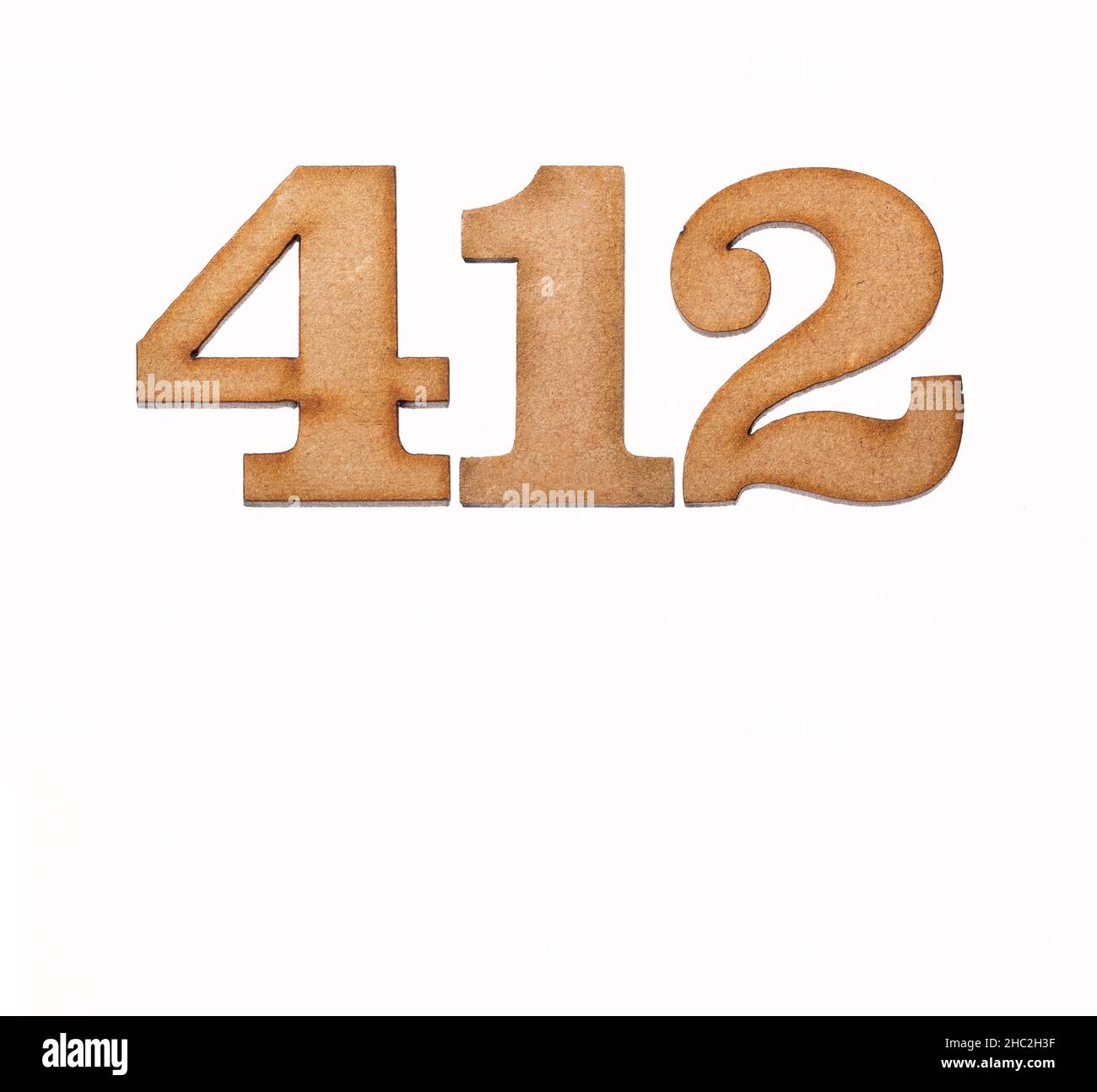 Number 412 Cut Out Stock Images & Pictures - Alamy