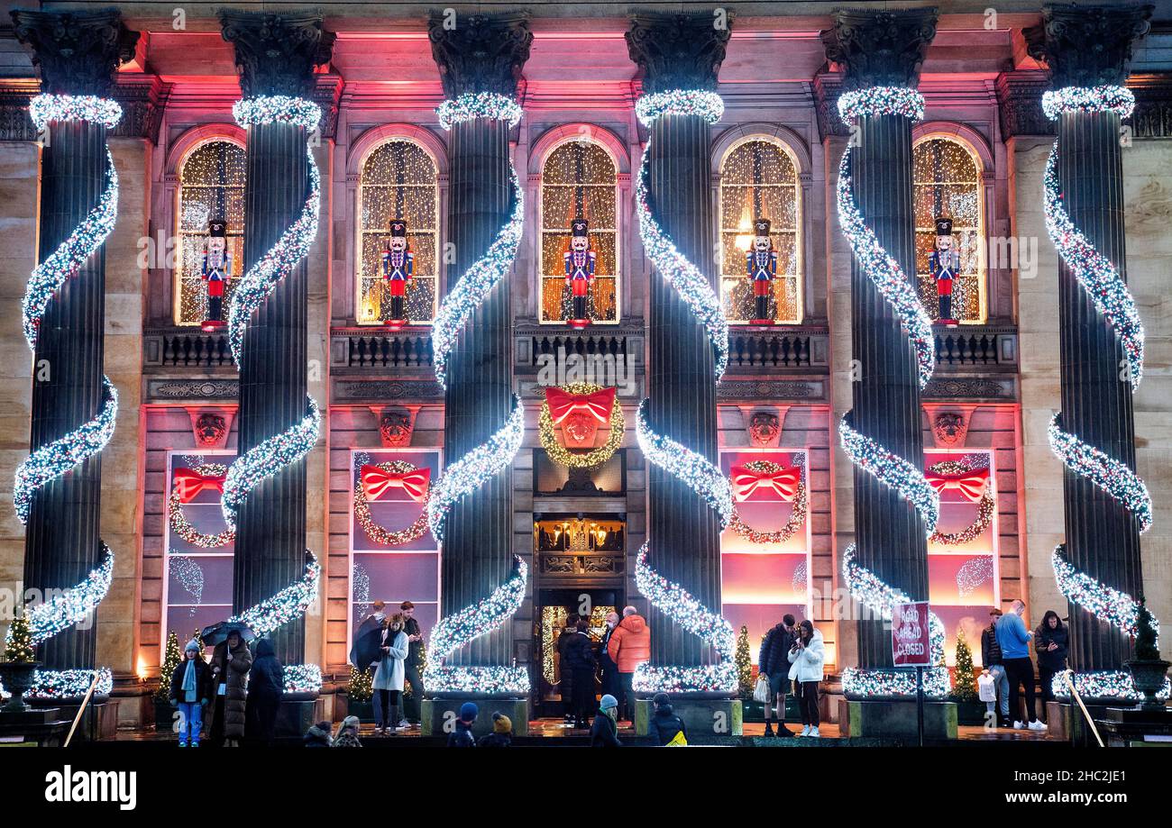 Christmas lights edinburgh dome hires stock photography and images Alamy