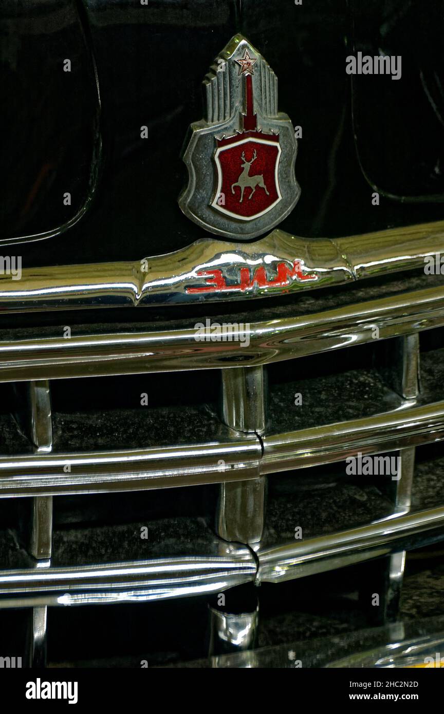 Photo GAZ12 ZIM, USSR, year 1951, Classic Cars Stock Photo Alamy
