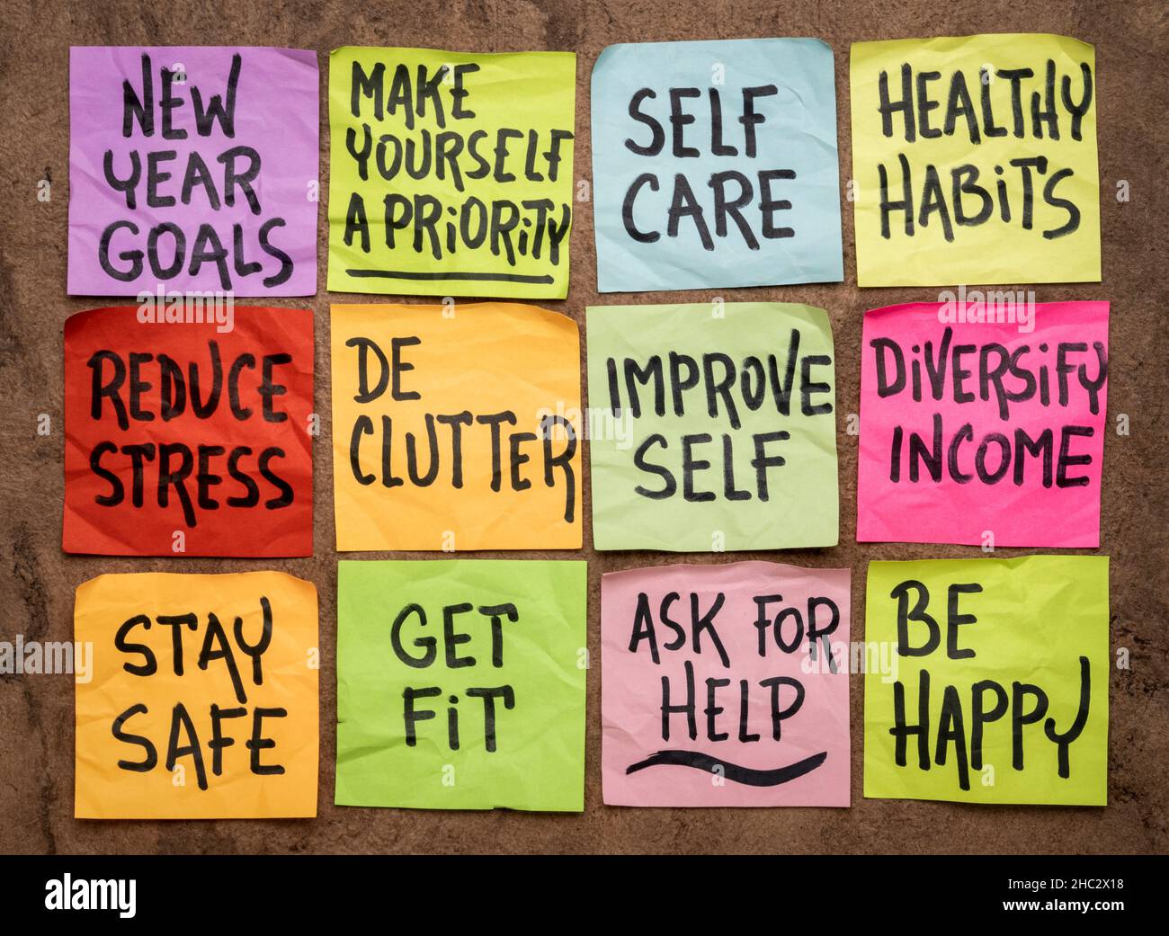 Habit Resolution new year goals and resolutions focused on self care and healthy habits ...