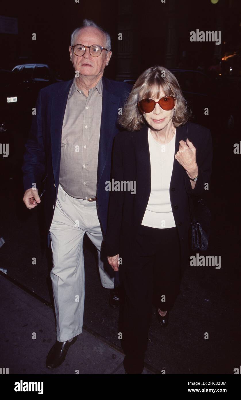 Joan didion and john gregory dunne hires stock photography and images