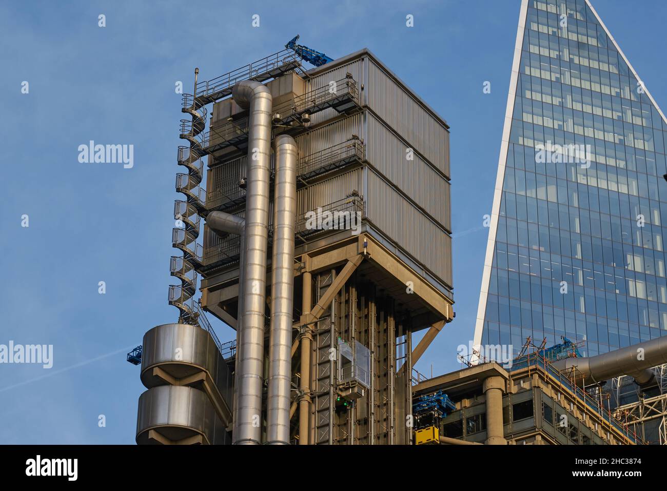 lloyds building london Stock Photo