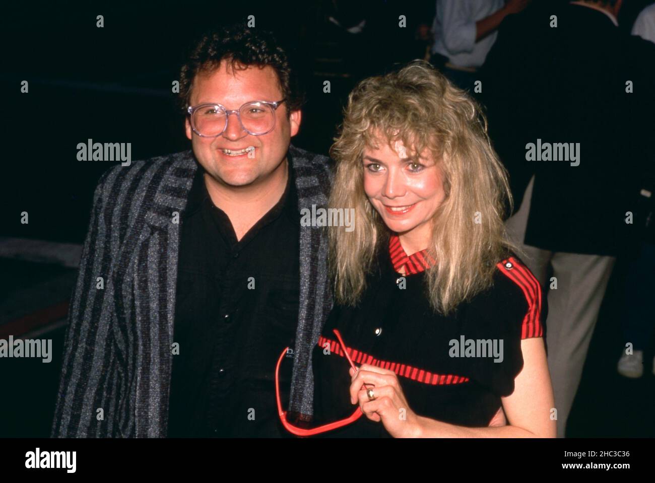 Stephen Furst and wife Lorraine Wright attend the premiere of "Dream