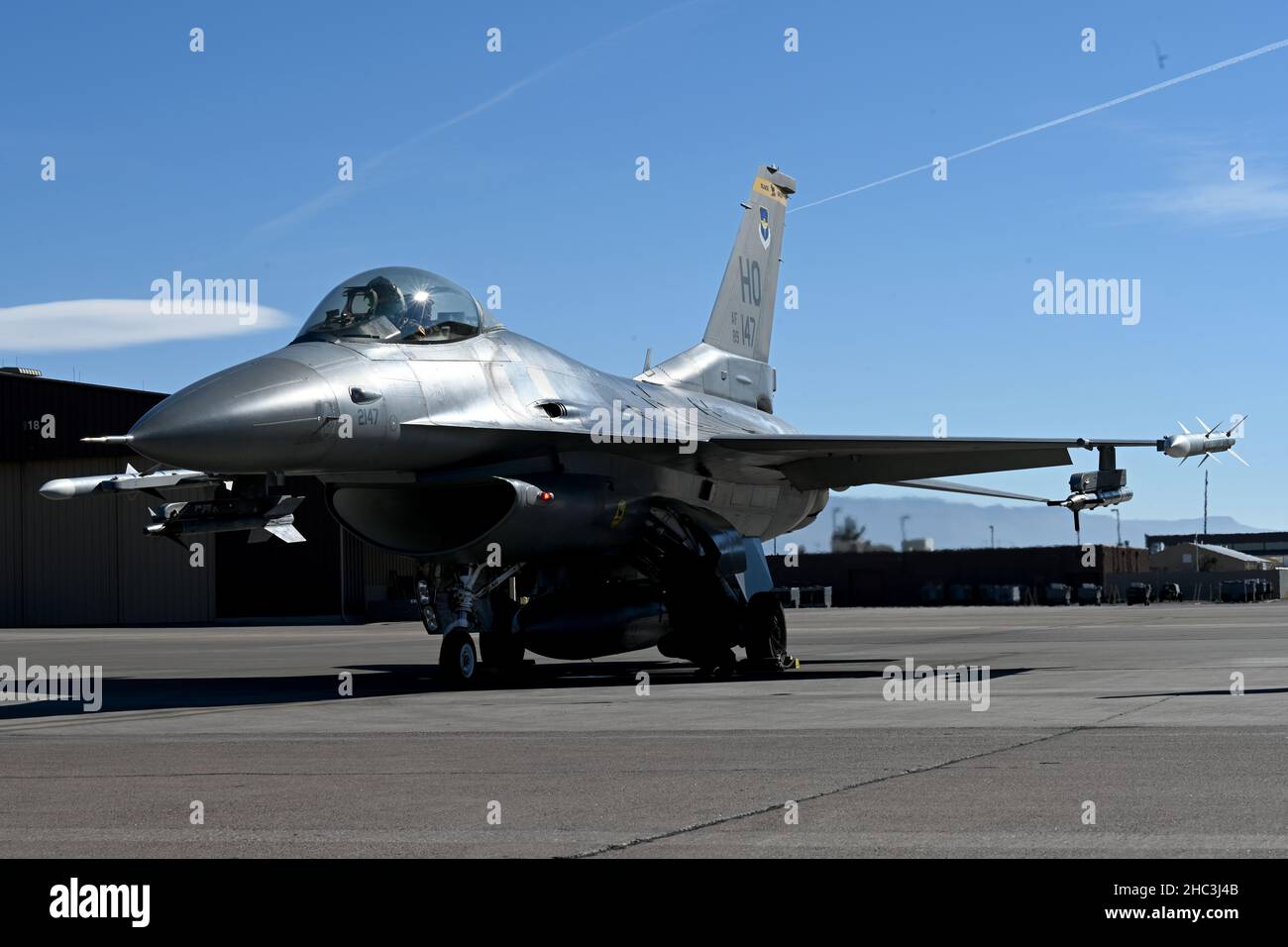 A civilian contractor, assigned to the 8th Aircraft Maintenance Unit
