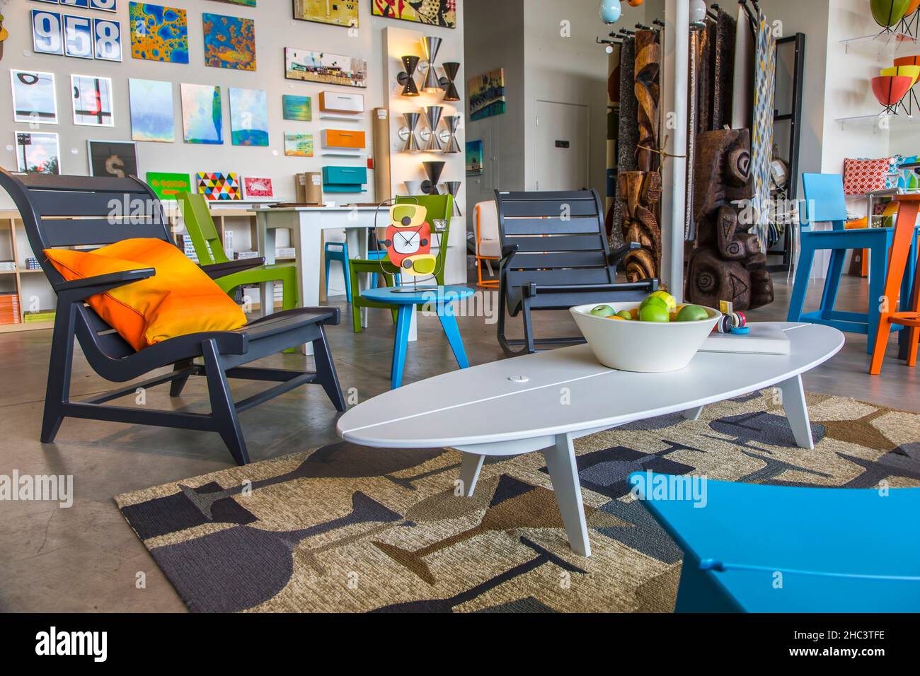 Just Modern store in Palm Springs, California Stock Photo Alamy
