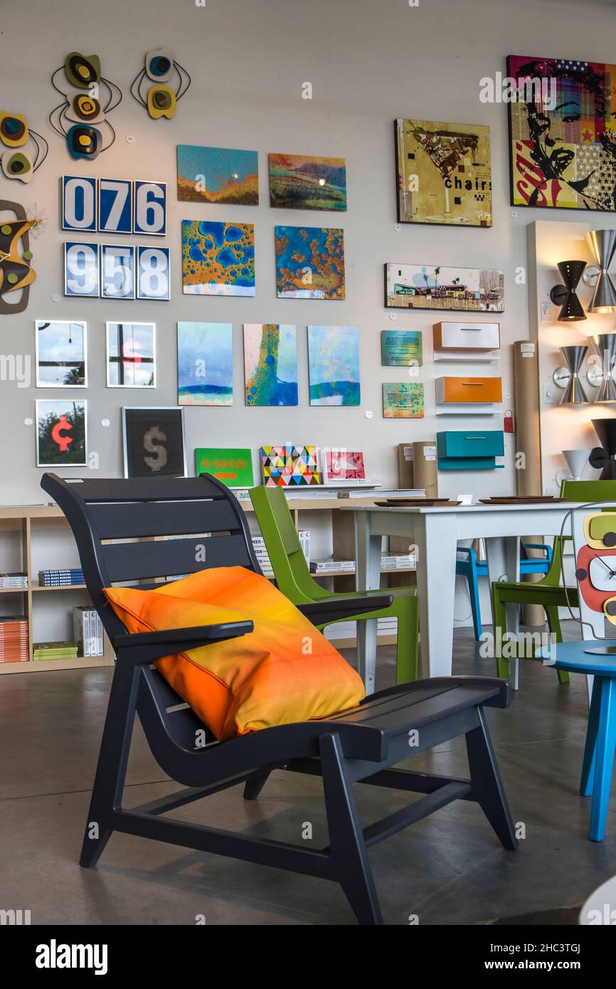 Just Modern store in Palm Springs, California Stock Photo Alamy