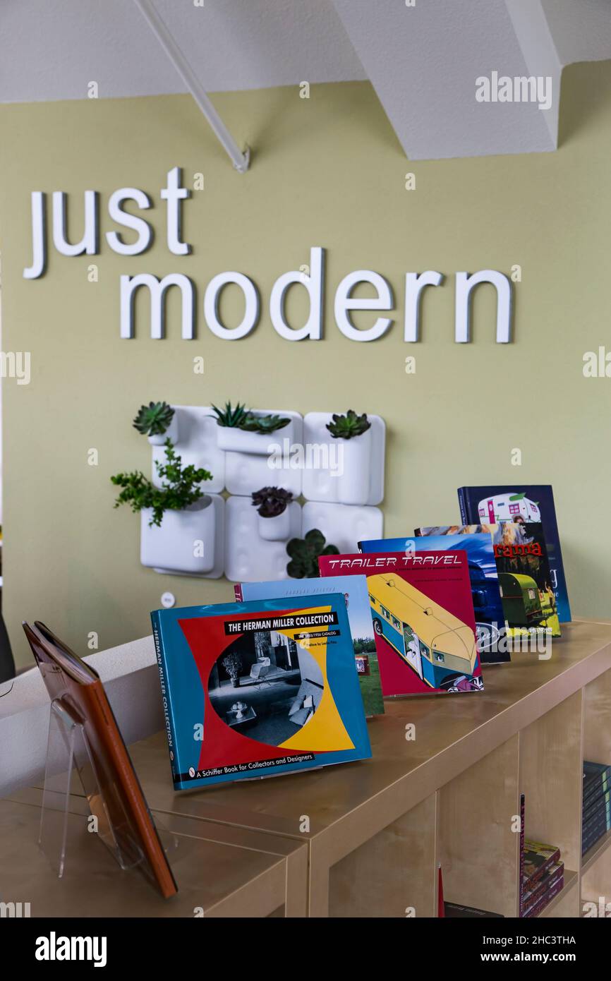 Just Modern store in Palm Springs, California Stock Photo Alamy