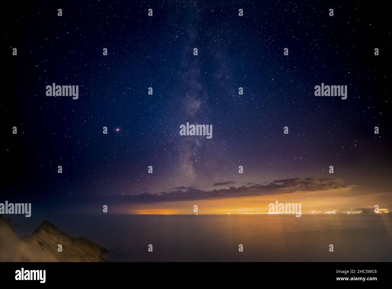 Milky way galaxy clouds astrophotography hi-res stock photography and ...