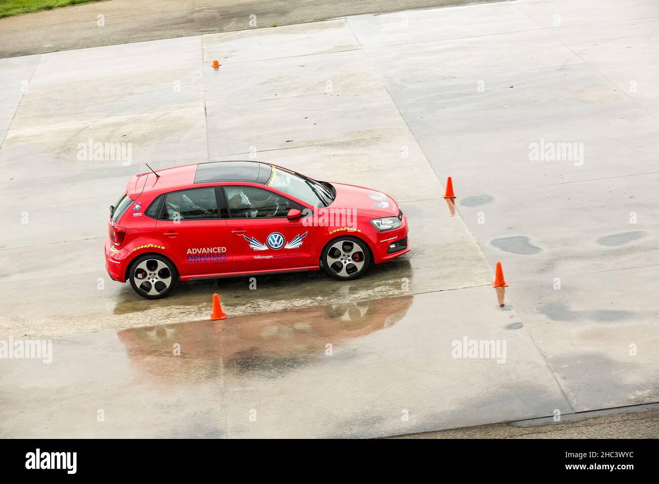 Johannesburg, South Africa October 29, 2013 VW advanced driving