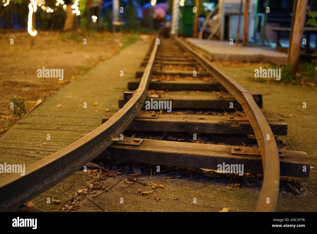 Old rails hi-res stock photography and images - Alamy