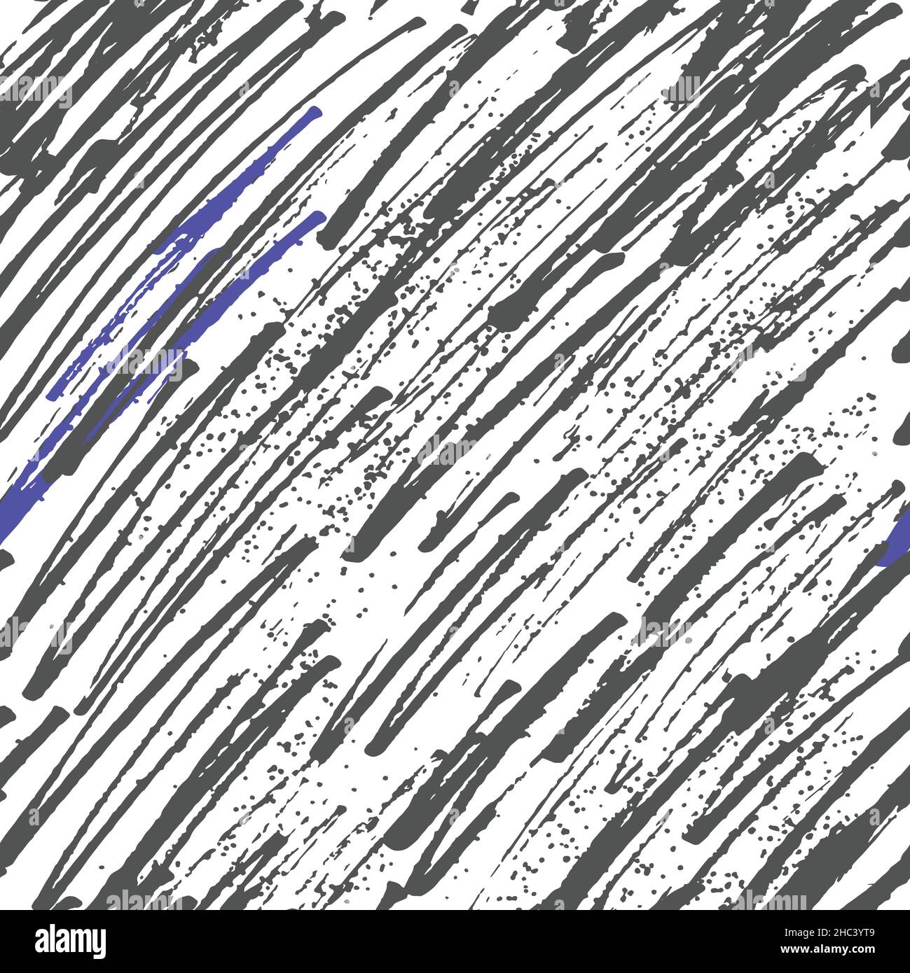 Vector seamless scribble pattern, made of chaotic lines. Stock Vector