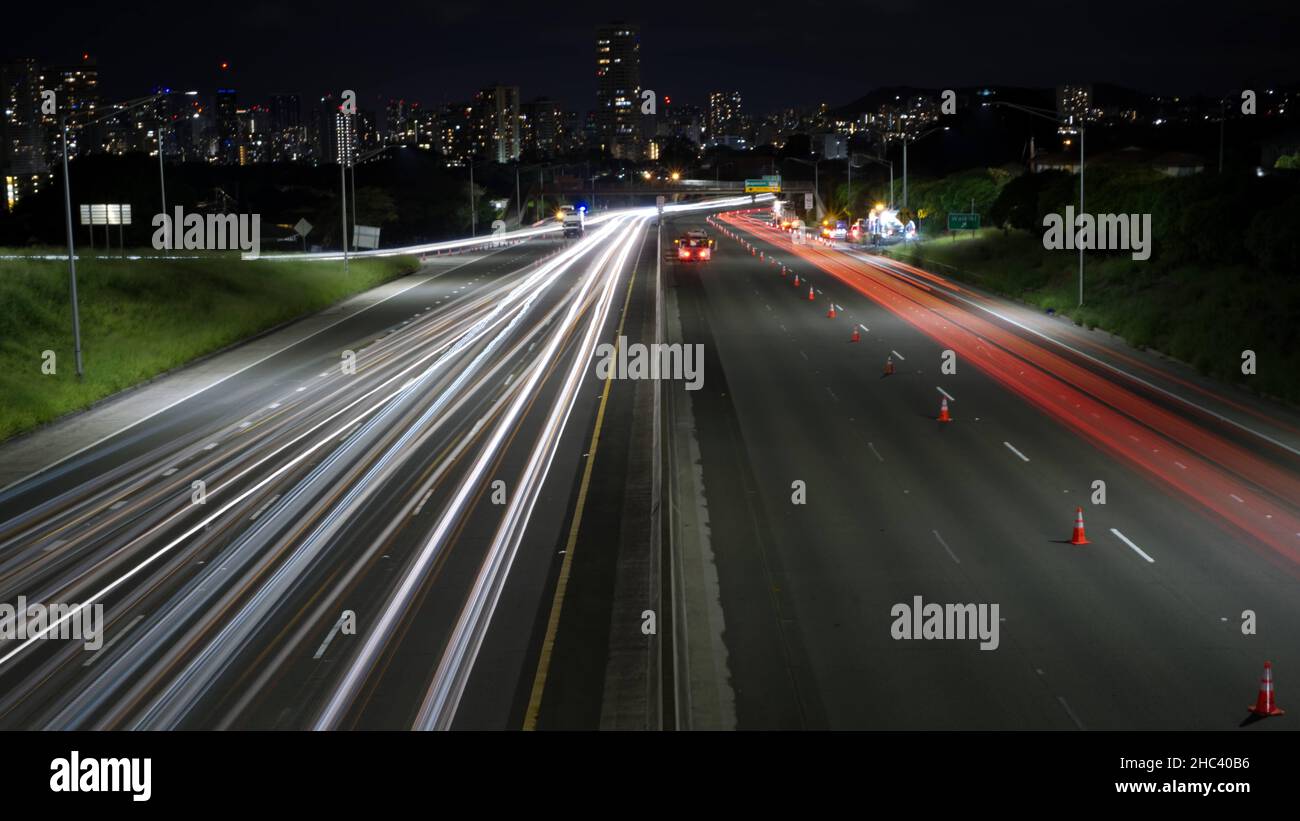 Car movement exposure hi-res stock photography and images - Alamy