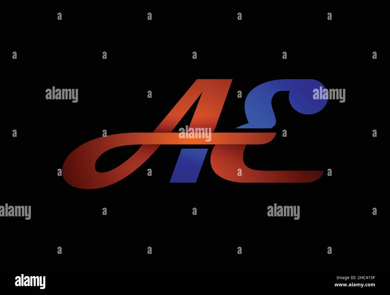 Initial Monogram Letter A E Logo Design Vector. Graphic Alphabet Symbol ...