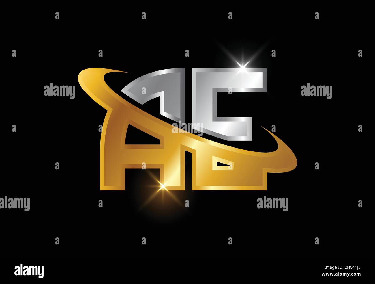 Initial Monogram Letter A E Logo Design Vector. Graphic Alphabet Symbol ...
