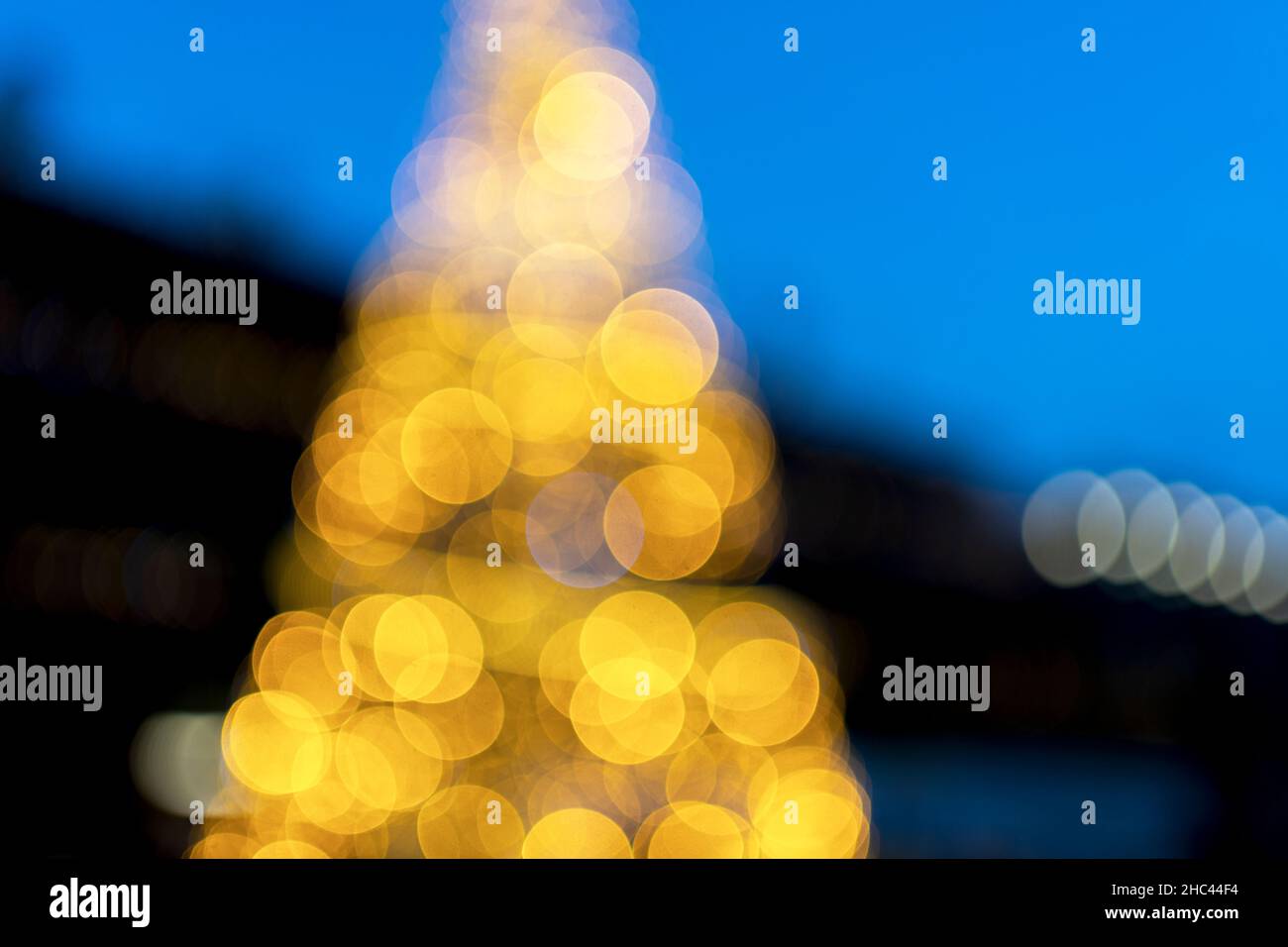 Abstract magical christmas tree hi-res stock photography and images - Alamy