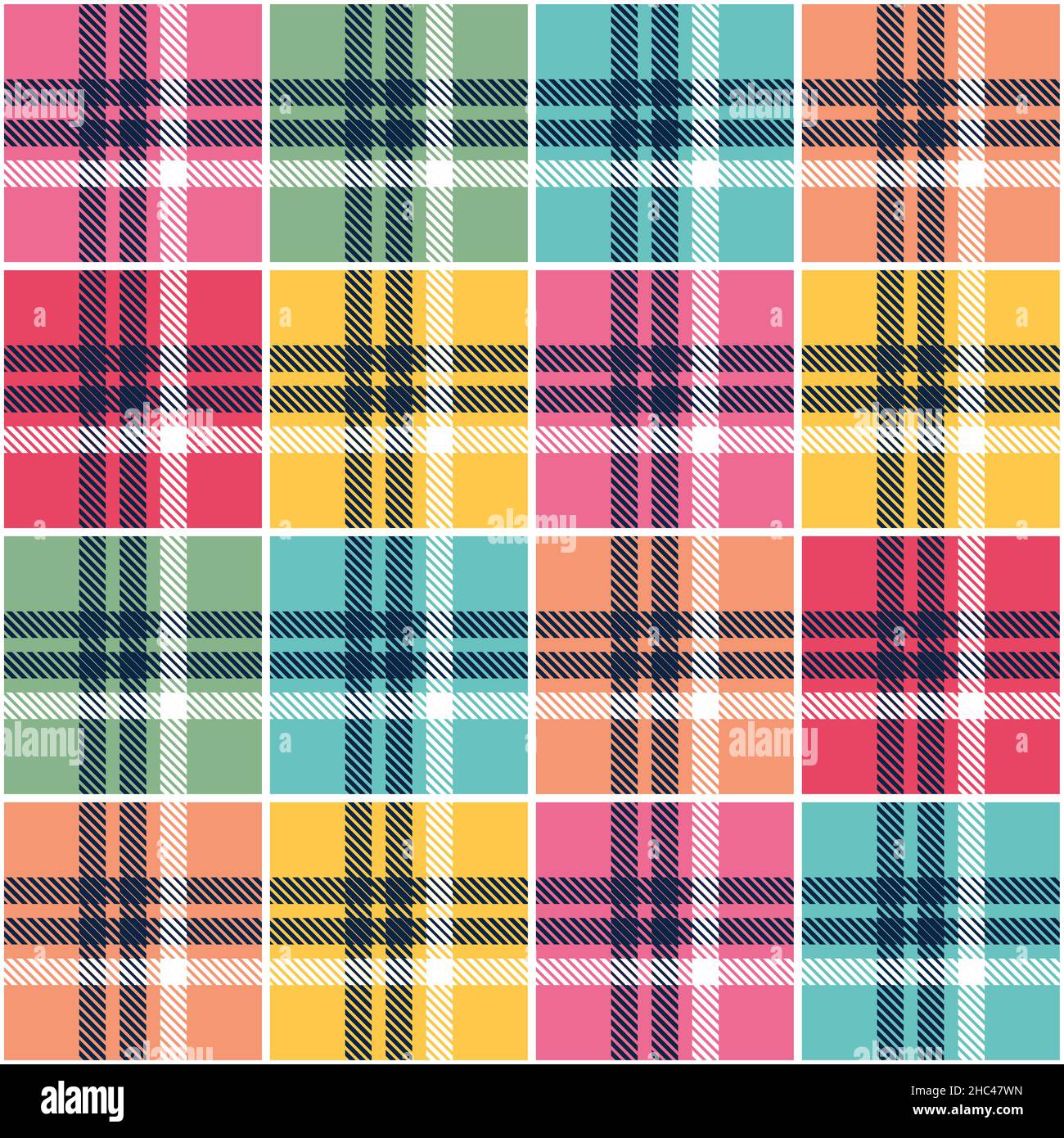 Trendypattern that tiles seamlessly as a pattern. Stock Vector