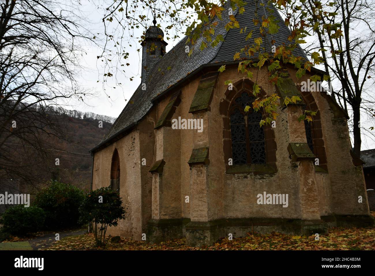 Peters Chapel At Neumagen-Dhron / Moselle Stock Photo