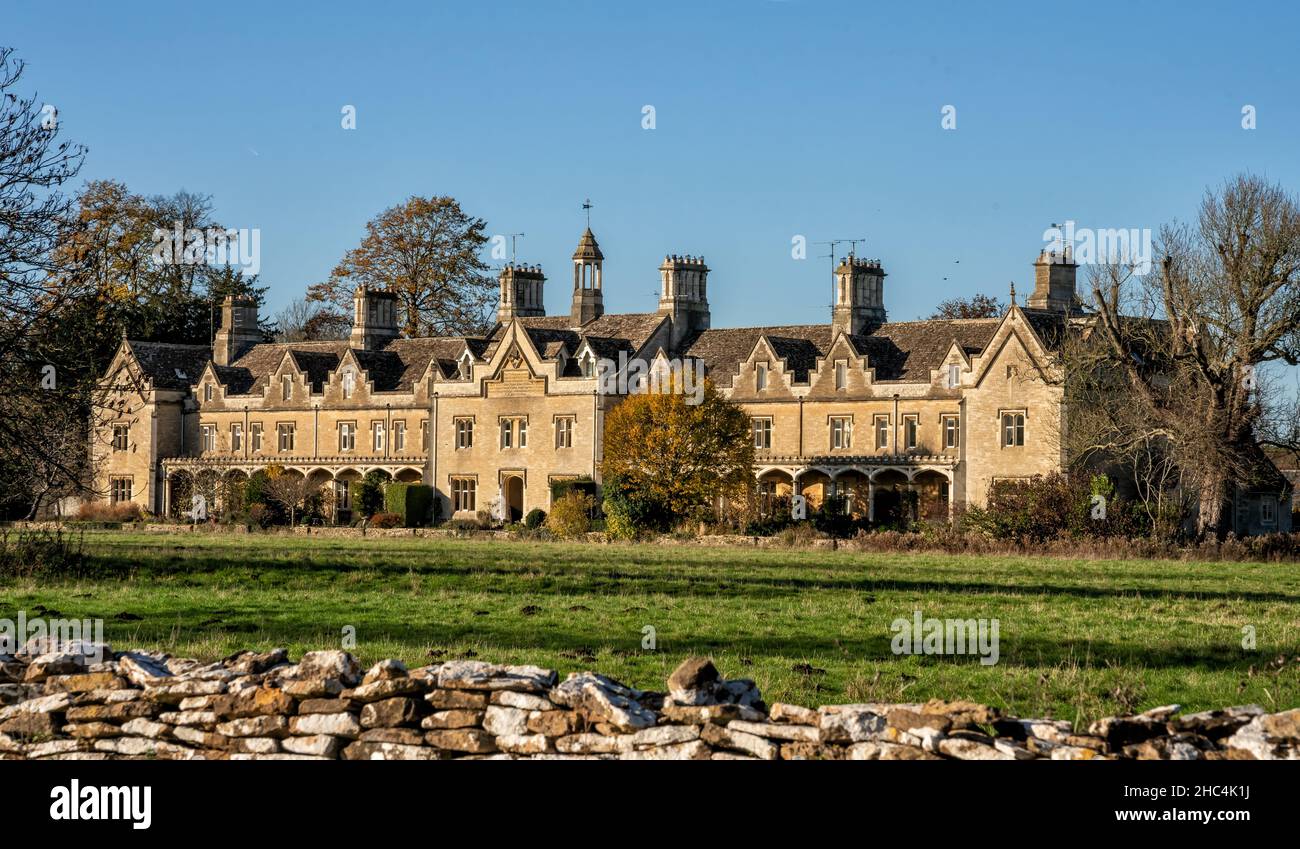 Edwards College, South Cerney, Gloucestershire, England, United Kingdom Stock Photo