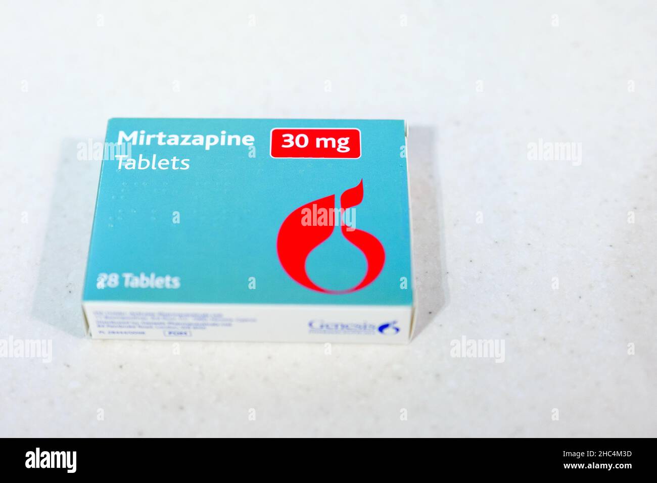 Mirtazapine, an atypical antidepressant, otherwise known as Remeron and