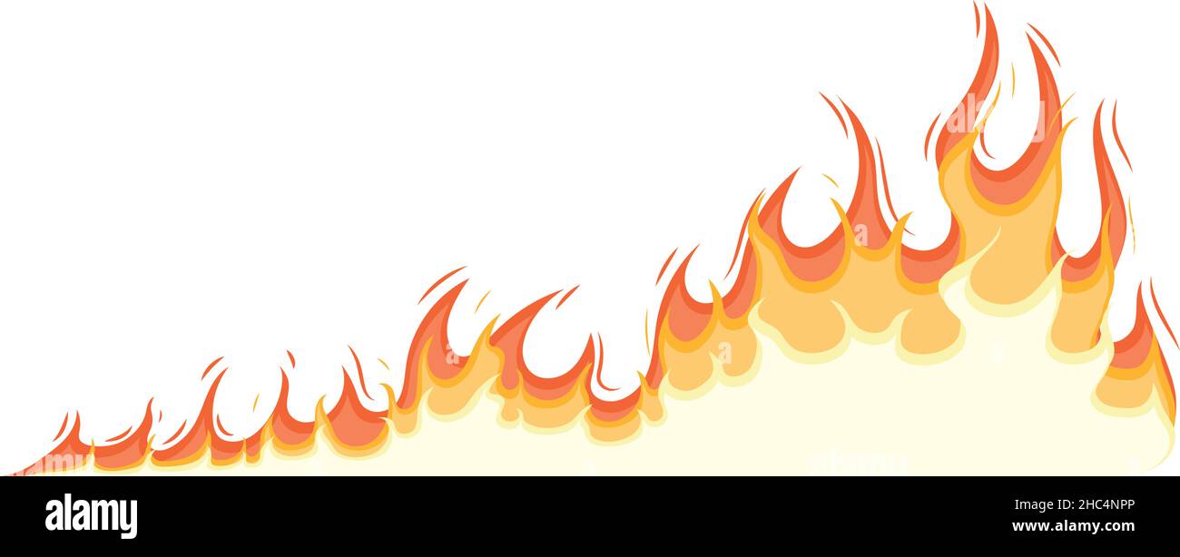 long fire flame isolated icon Stock Vector Image & Art - Alamy