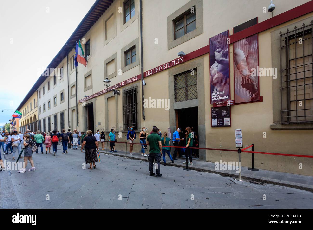 Galeria de la Academia. Florencia. Stock Photo