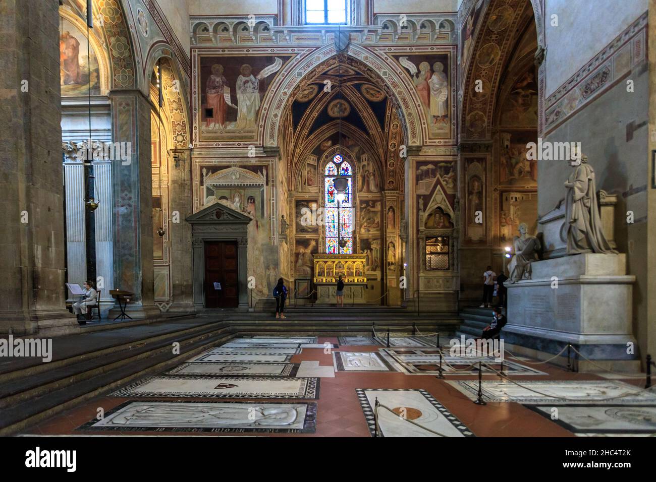 Basilica Santa Croce, Florence, it is also known as the Temple of the ...