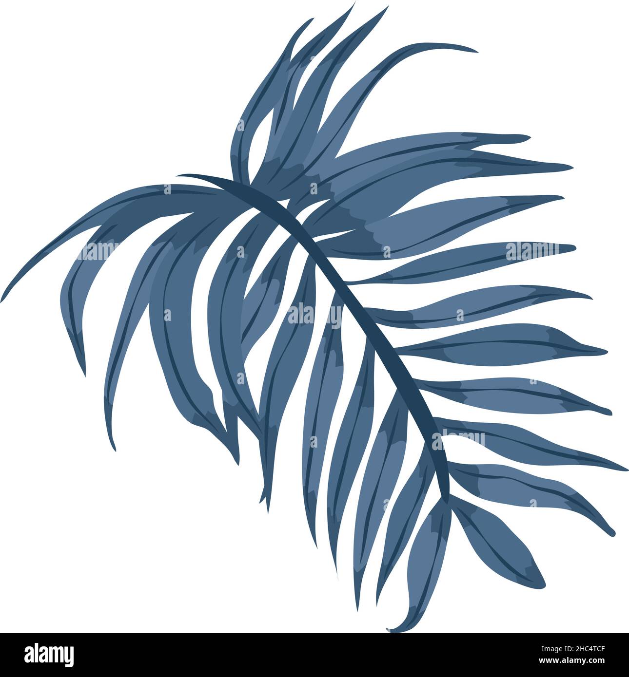 tropical exotic leaf nature icon Stock Vector Image & Art - Alamy