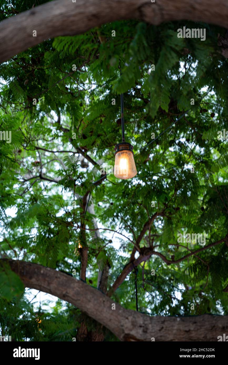 Light of a lone lamp hi-res stock photography and images - Alamy