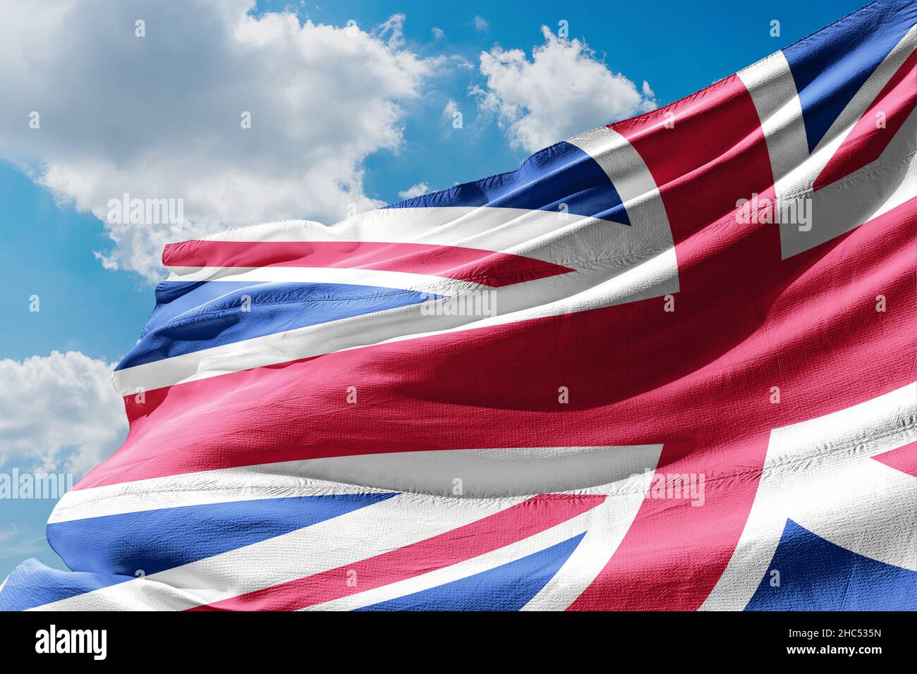 Union Jack, Union Flag, British flag, UK flag Stock Photo