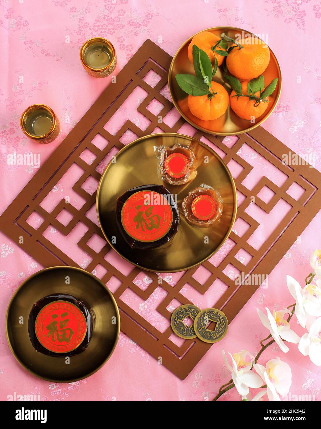 Nian Gao also Niangao a Sweet Rice Cake, a Popular Dessert Eaten During