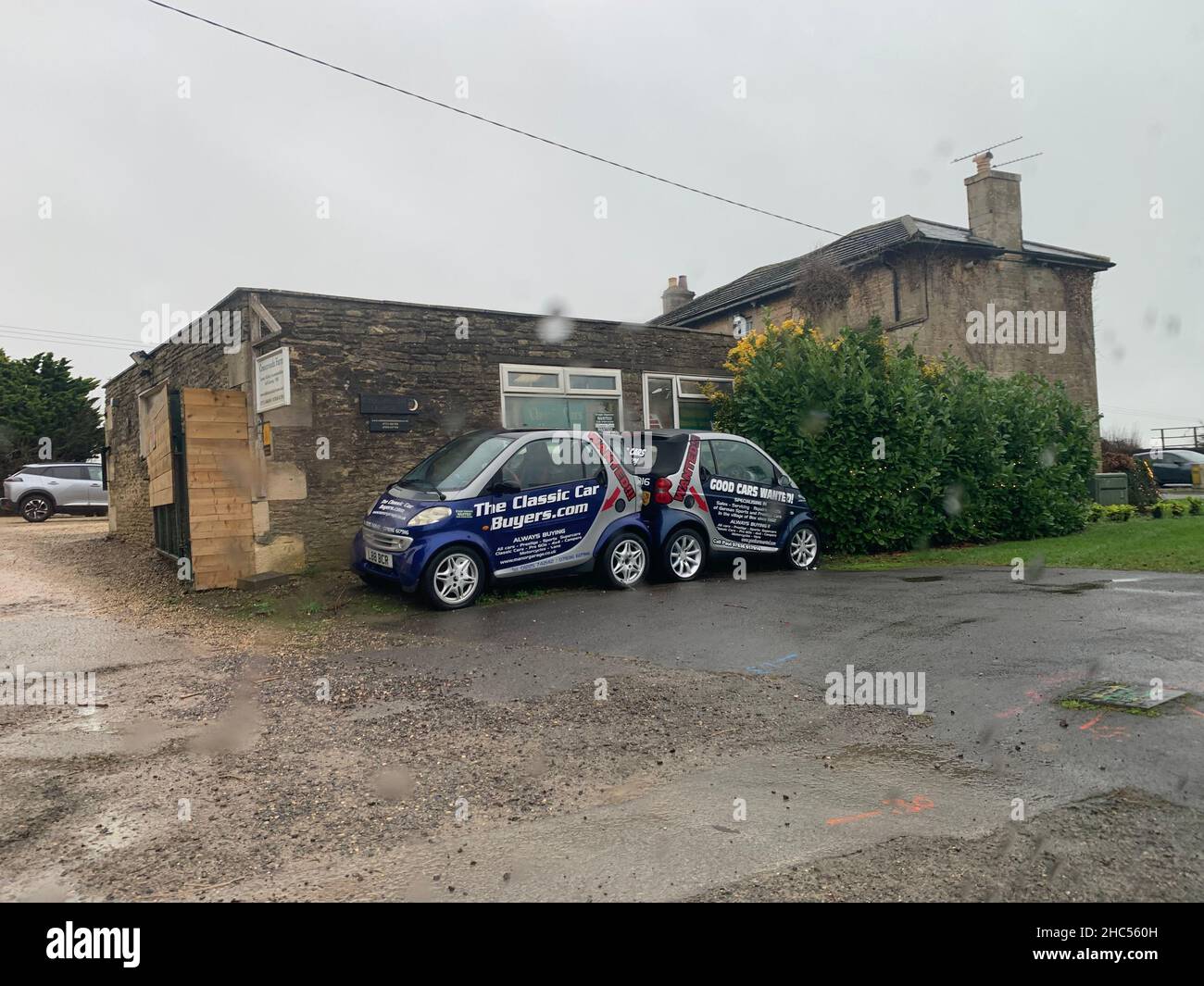 The Classic Car Buyers Business Somerset UK Stock Photo Alamy