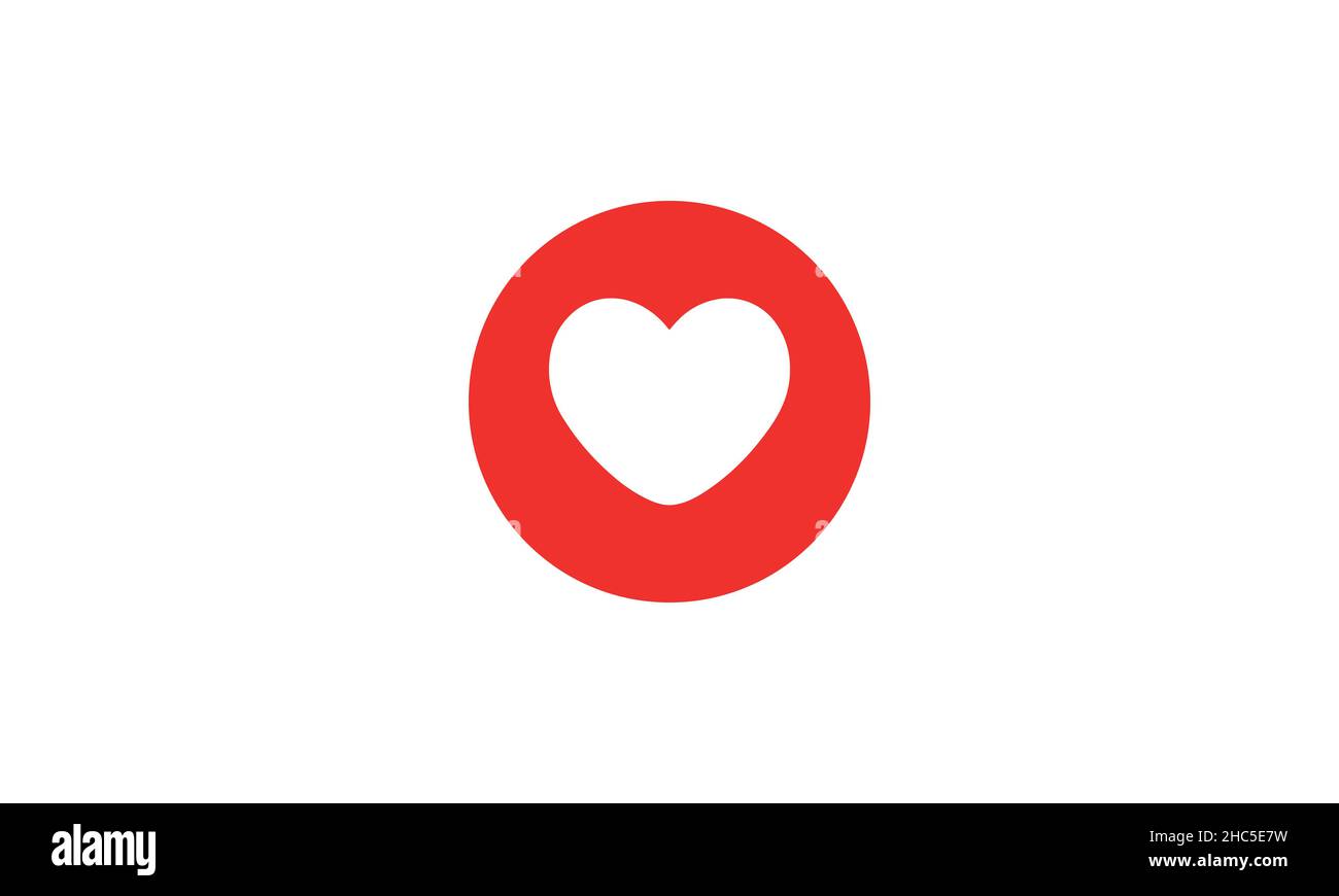 Love icon vector illustration,Red heart icon Stock Vector Image & Art ...