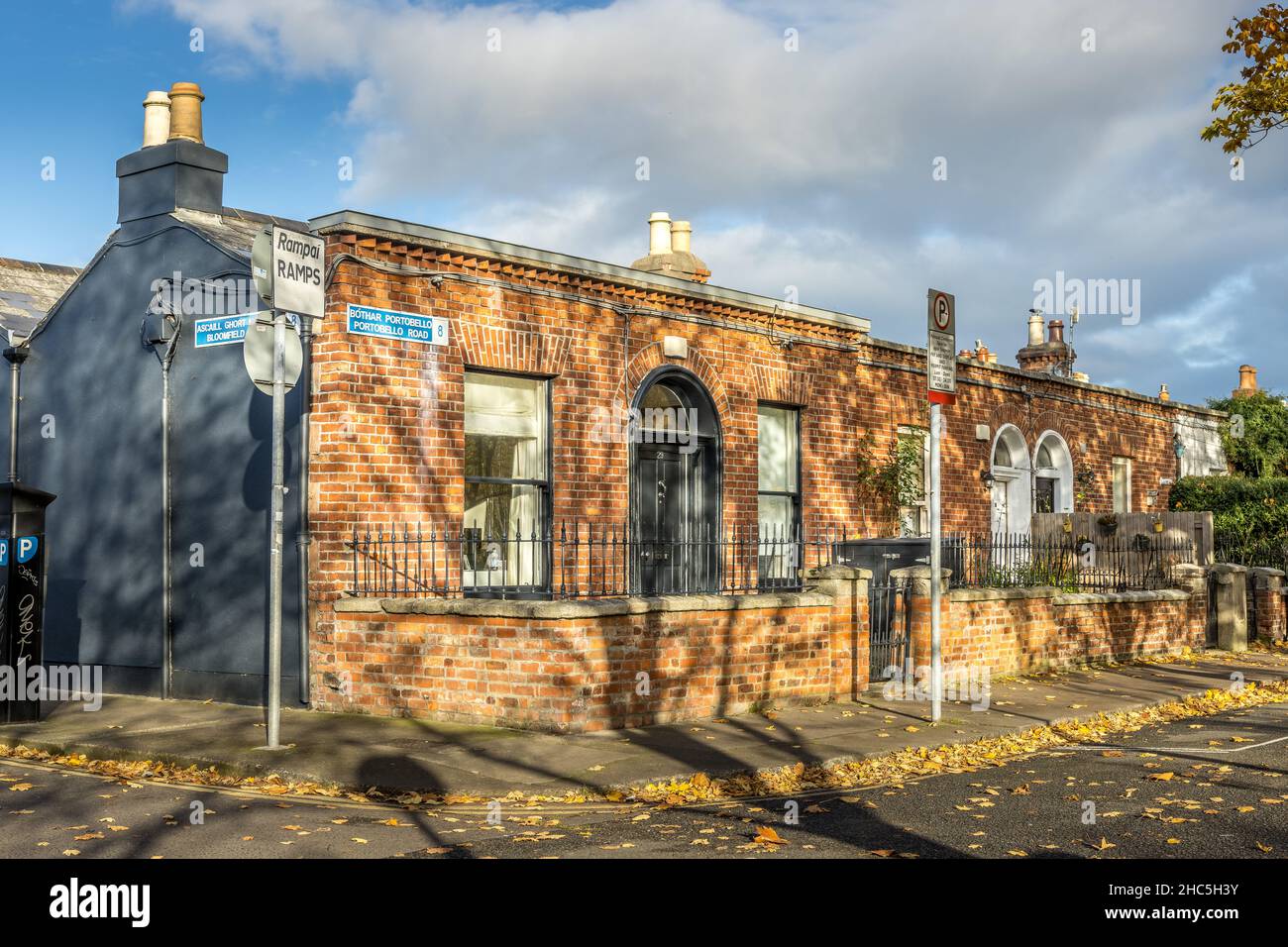 Dublin, Ireland November 11 2021 "Architecture in Dublin famous