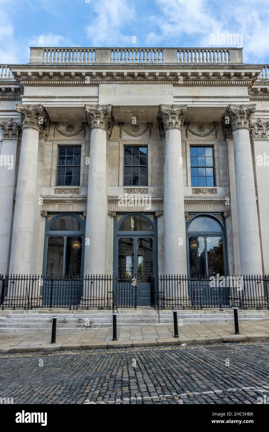 Dublin, Ireland November 11 2021 "Dublin City Hall building Stock