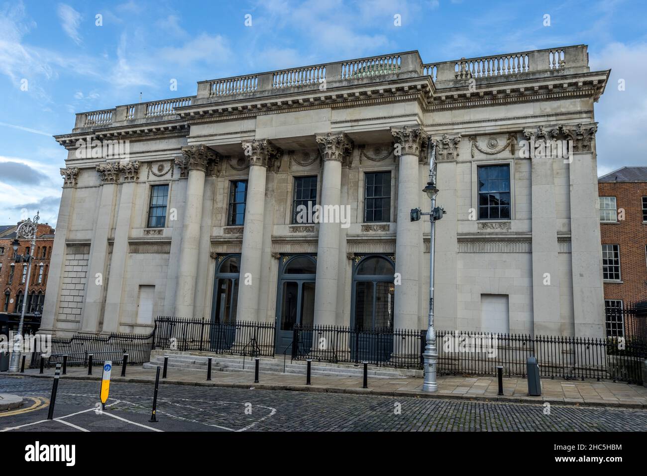 Dublin, Ireland November 11 2021 "Dublin City Hall building Stock